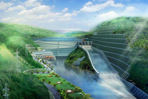 岳西老挝南塔河1号水电站项目